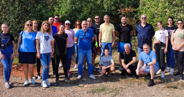 За поредна година ГЕРБ-Сливен участва в инициативата “Да изчистим България заедно”