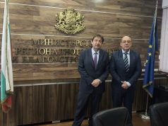 Областният управител на Сливен обсъди с министър Шишков проект за подобряване на ВиК инфраструктурата в Нова Загора