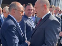 Областният управител Михаил Кашеров присъства на първата копка на батериен парк в Твърдица